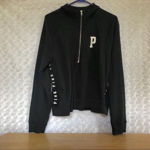 ❌❌SOLD❌❌VS Pink Quarter ZIP Hoodie
